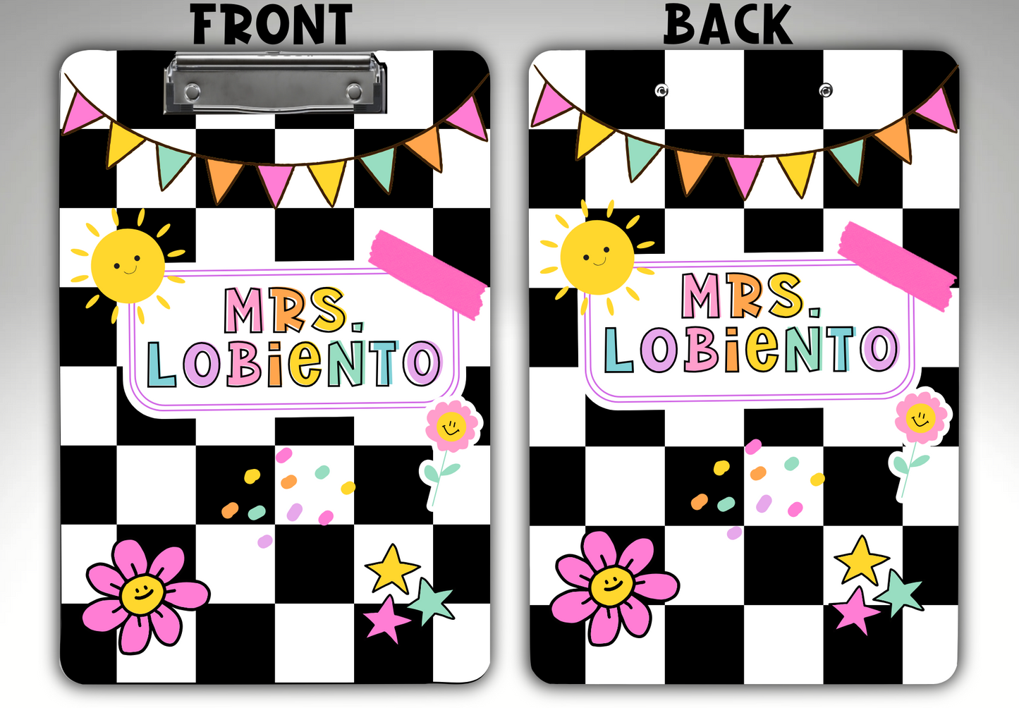 Personalized Teacher Clipboard