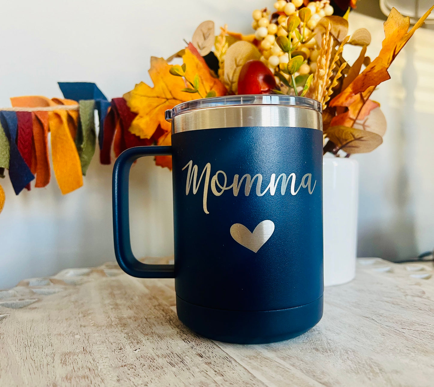 Grandma Coffee Cup, Yaya Coffee Tumbler, Insulated Coffee Mug, Stainless Steel, Personalized Mug, Christmas Gift, Personalized Gift