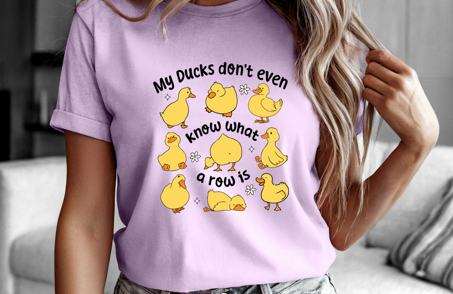 Ducks in a Row Shirt, Duck Shirt