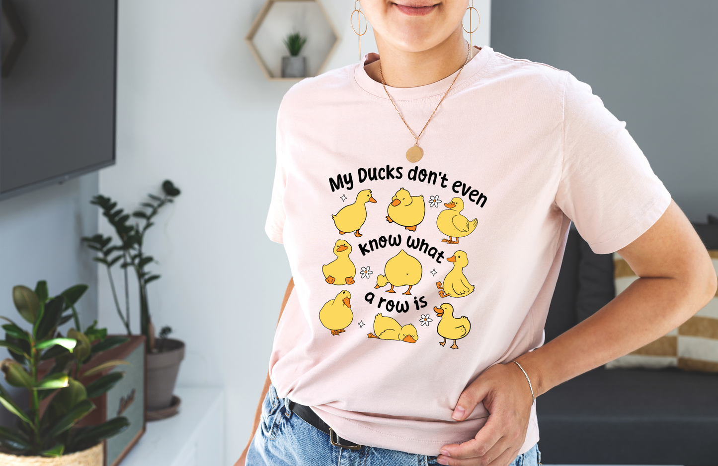 Ducks in a Row Shirt, Duck Shirt