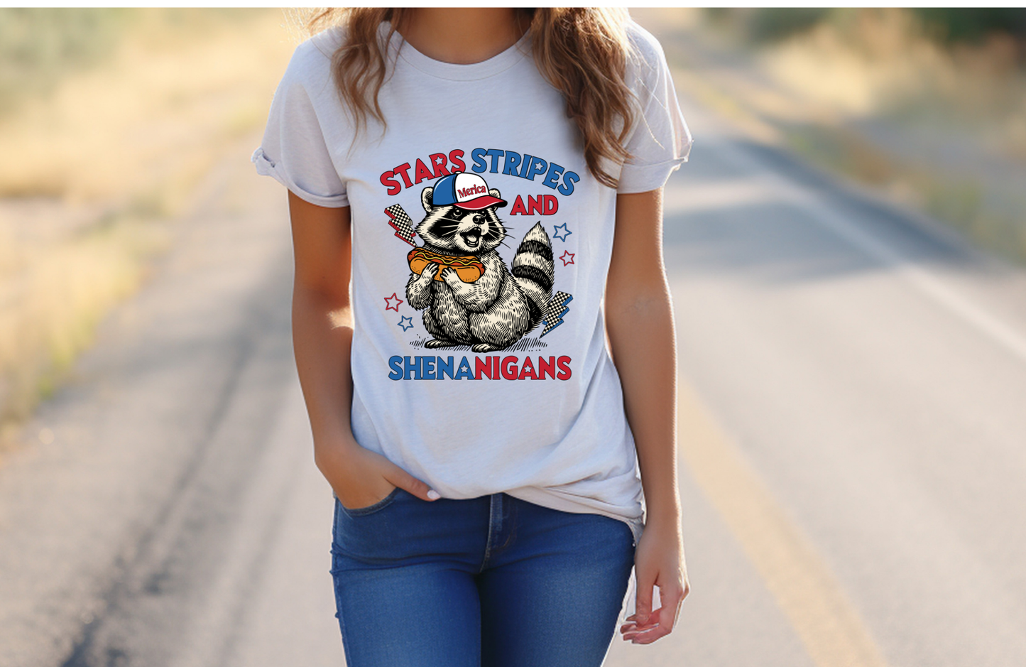 Stars and Stripes Shirt, Stars Stripes and Shenanigans, Fourth of July Shirt, Unisex Shirt