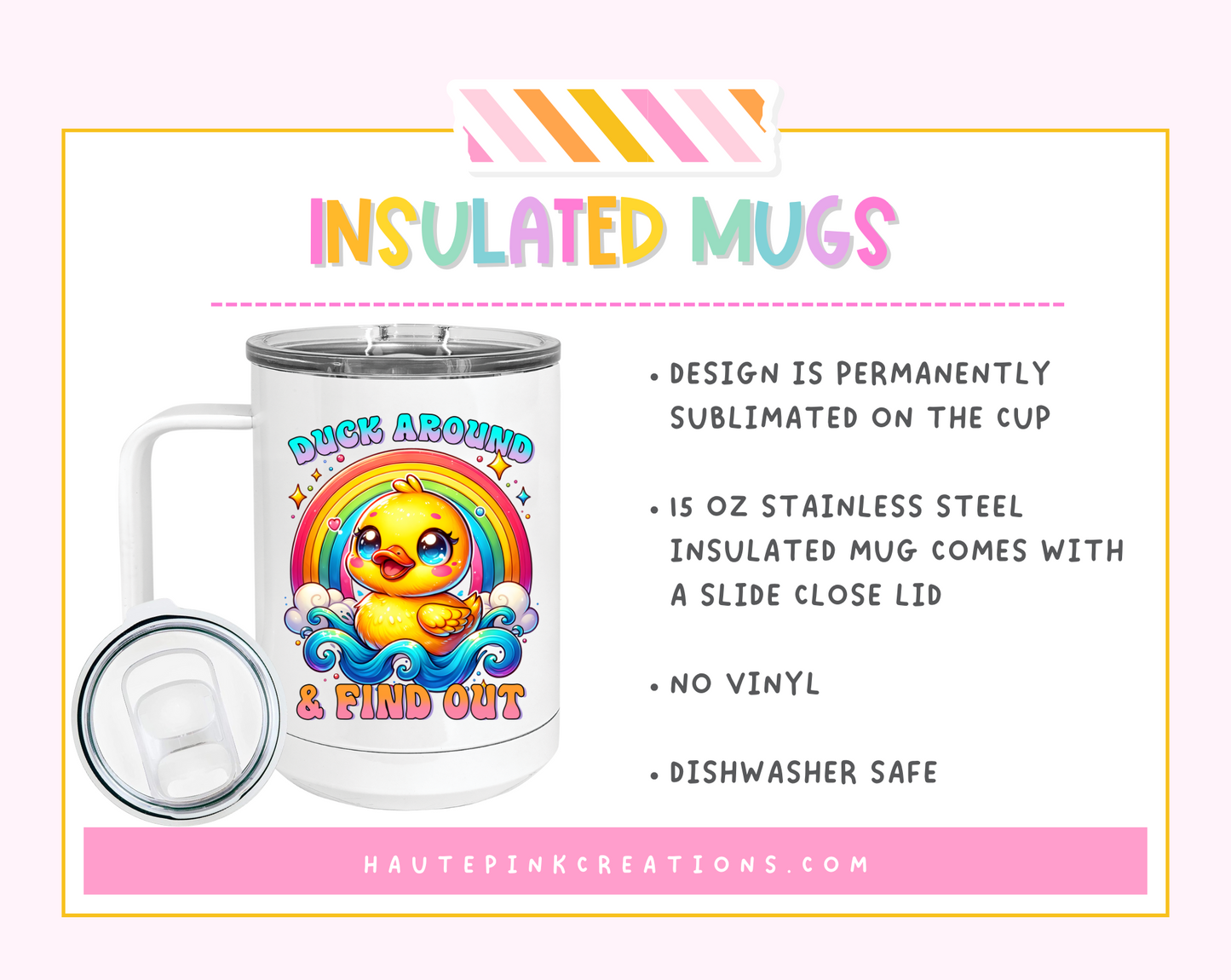 Personalized 20 oz Dad Coffee Mug with Tools | Insulated Stainless Steel Tumbler with Lid