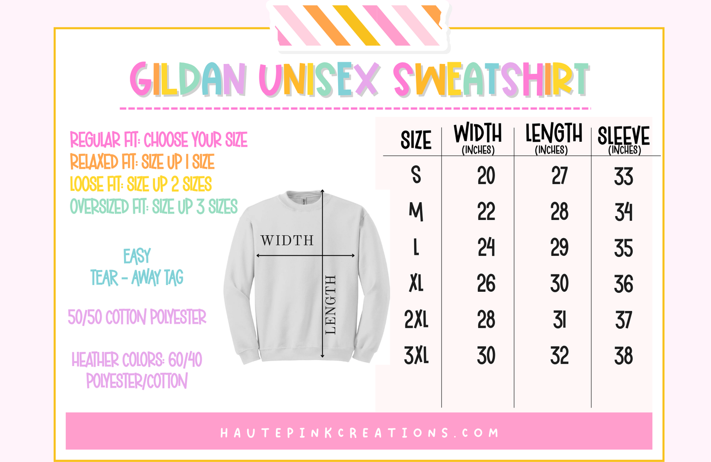 Halloween Doodle Sweatshirt – Gildan 18000 Unisex Fall Crewneck - Fall Sweatshirt - Spooky Season