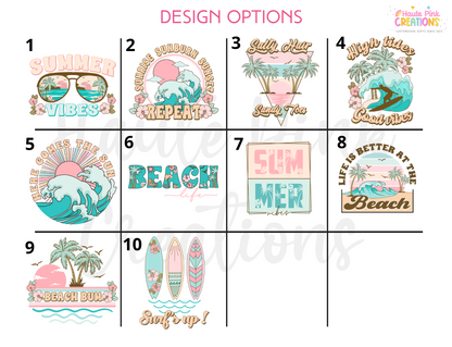 Beach Slim Can Cooler