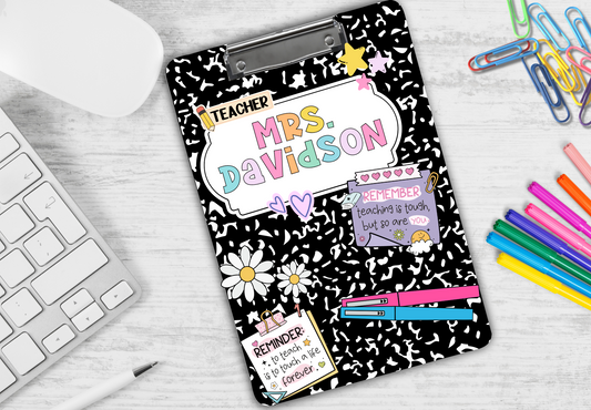 Personalized Teacher Clipboard