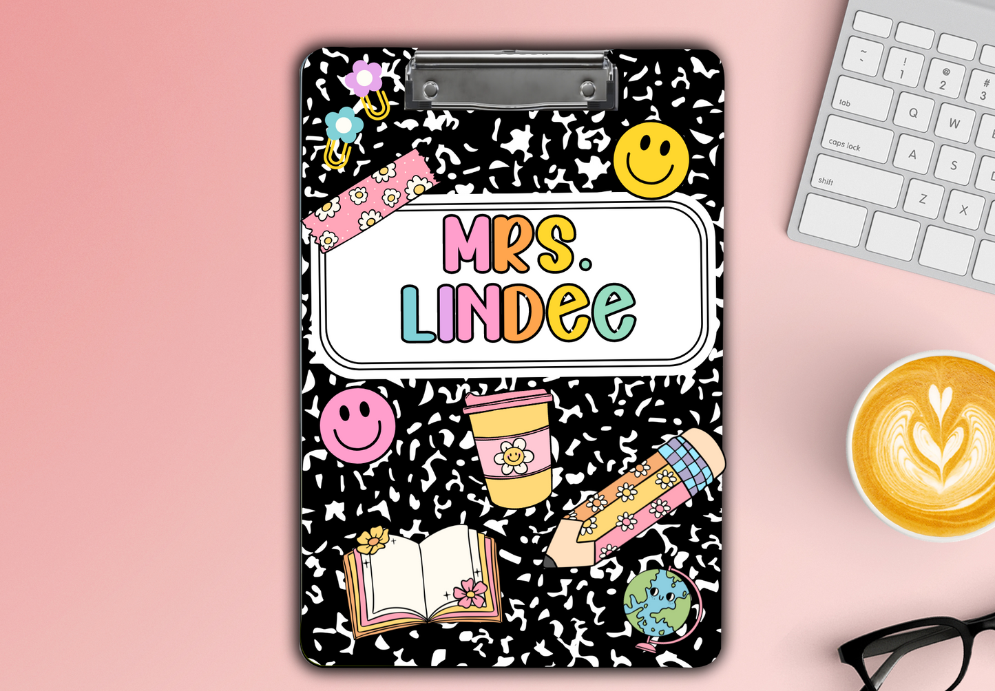 Personalized Teacher Clipboard Gift
