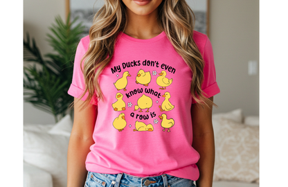 Ducks in a Row Shirt, Duck Shirt