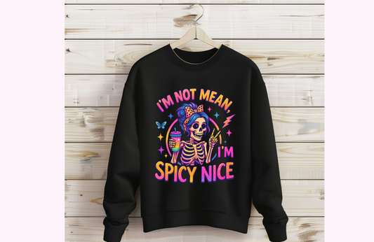 Skeleton Sweatshirt – Funny Halloween Sweatshirt- Funny Sweatshirt- Gildan 18000 Unisex Crewneck