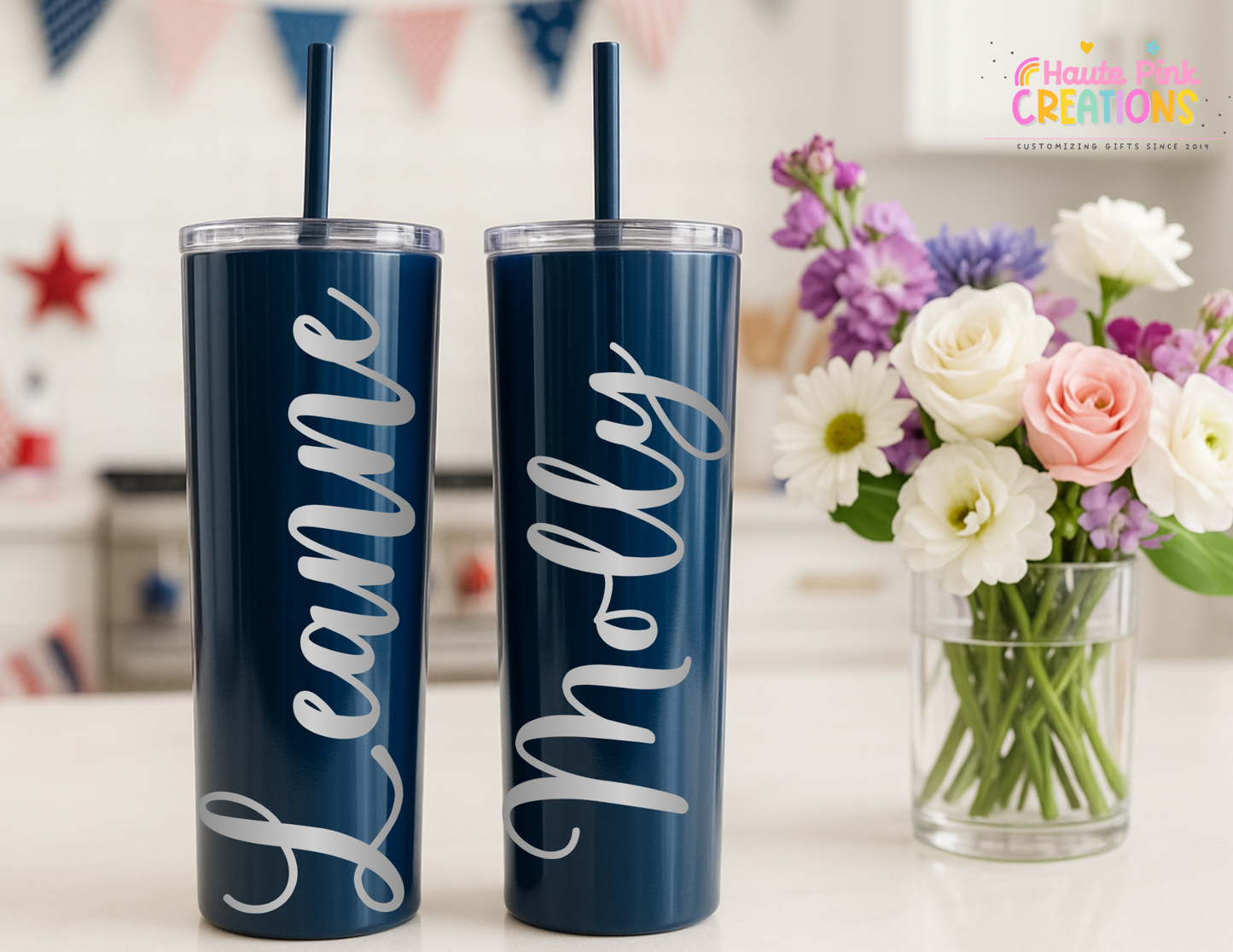Personalized Tumblers, Custom Stainless Steel Tumbler, Insulated Tumblers