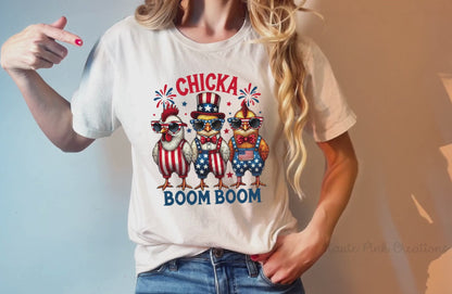 Fourth of July Shirt, Patriotic Shirt, Chicken Shirt, Unisex Tee, 4th of July, America