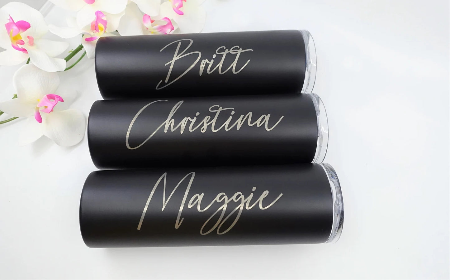 Personalized Tumbler, Stainless Steel Insulated Tumbler, Custom Tumbler with Straw