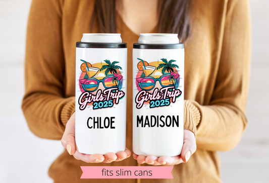 Girls Trip Favors, Insulated Coozie for Girls Trip, Girls Weekend Cups